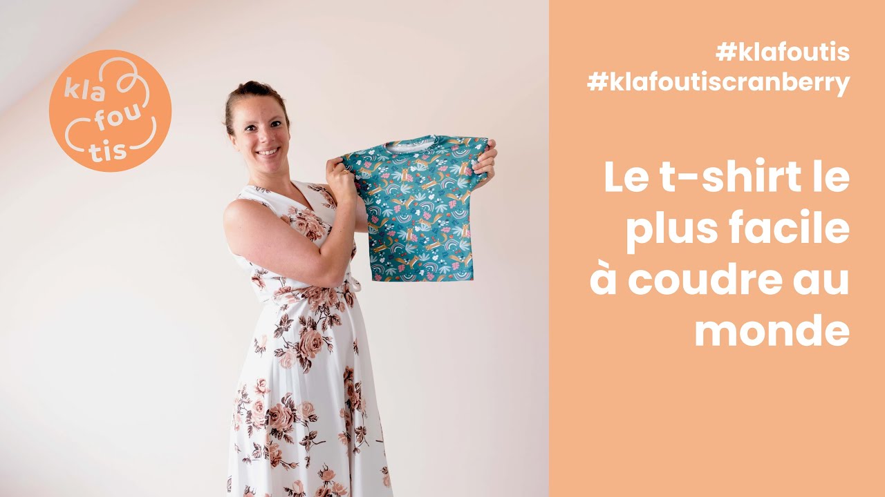 TUTO - coudre Cranberry, le t-shirt le plus simple au monde !