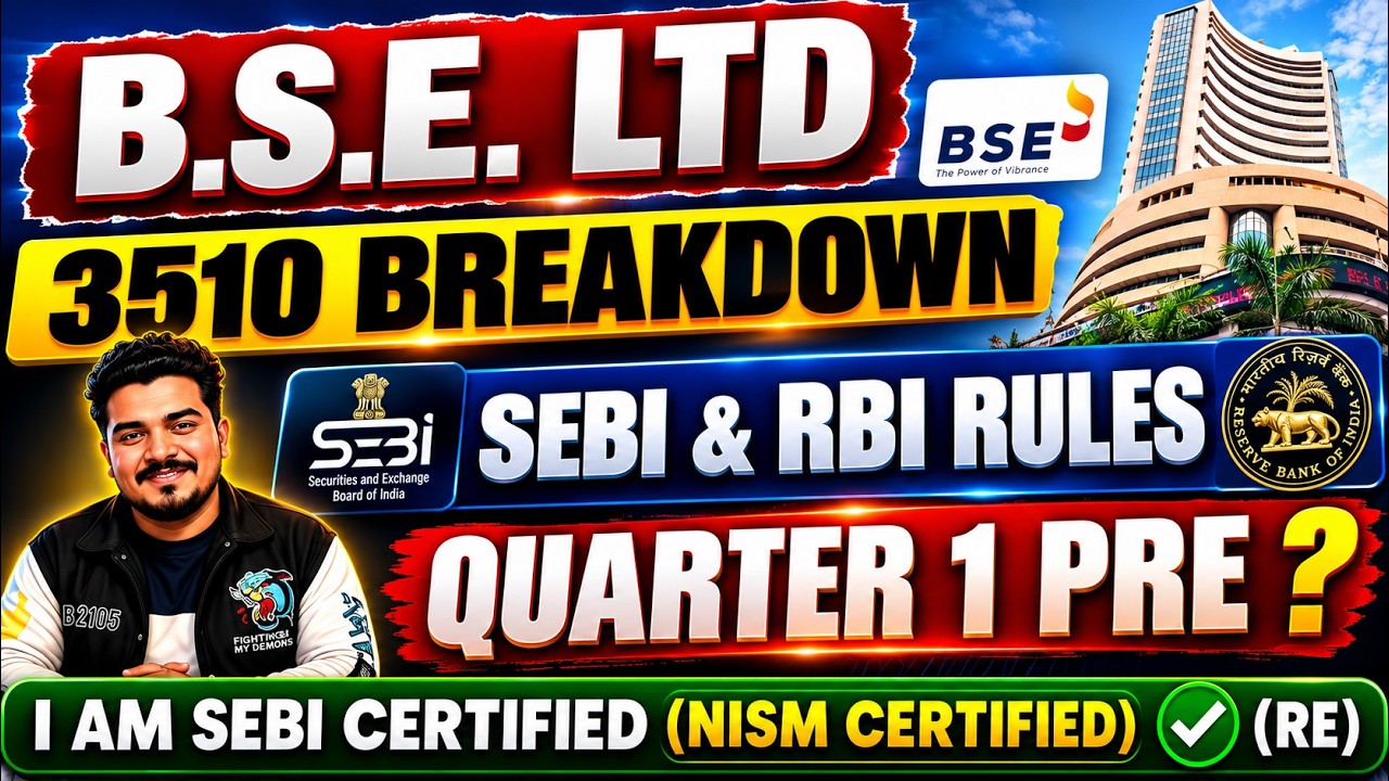 क्यों गिरा BSE Share | BSE Share Latest News | BSE Share Latest News Today | BSE Share | BSE Stock