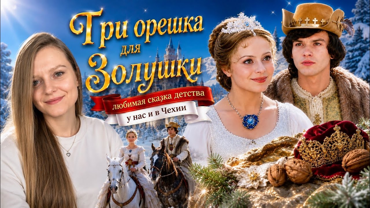 ☕️🌰✨ «Три орешка для Золушки» — Волшебство на экране! 🎬💖#триорешкадлязолушки#фильмь#обзорфильмов