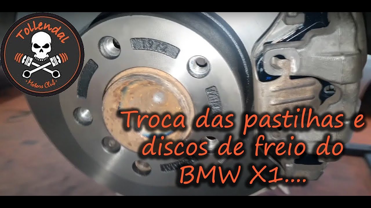☠️☠️ Troca das Pastilhas e Discos de Freio Dianteiro do BMW X1.