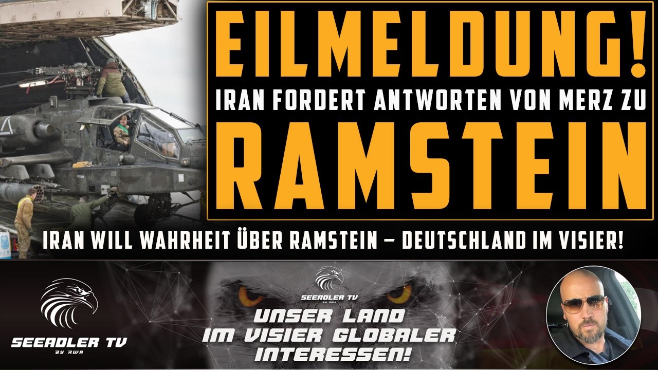 Große Gefahr für Deutschland! Iran will Daten über Ramstein. #iran