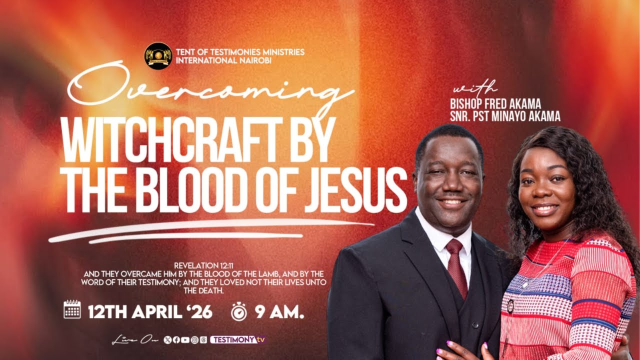 OVERCOMING WITCHCRAFT BY THE BLOOD OF JESUS || 12/04/2026