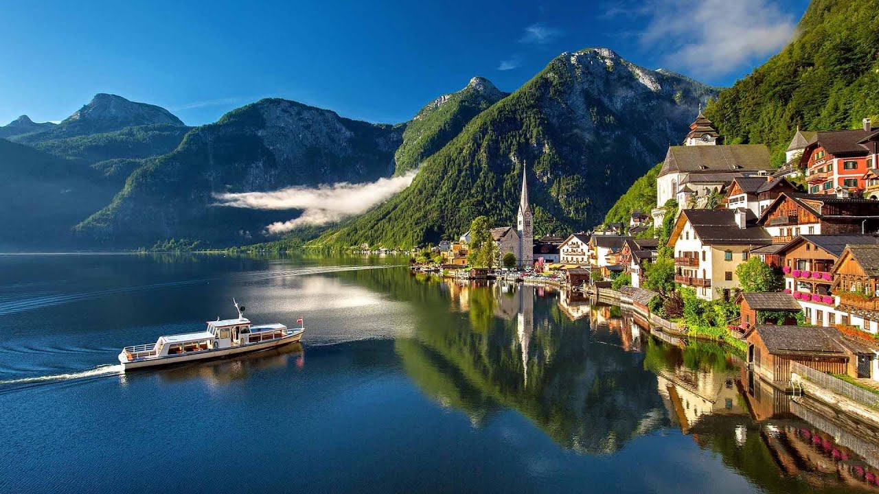 Hallstatt vlakem a lodí | Dovolená v Alpách.com