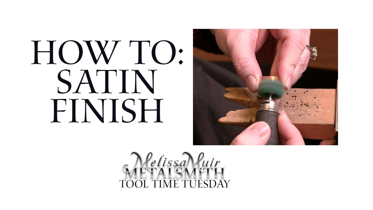 How to Create a Satin Finish With Nylon Buffs - Tool Time Tuesday