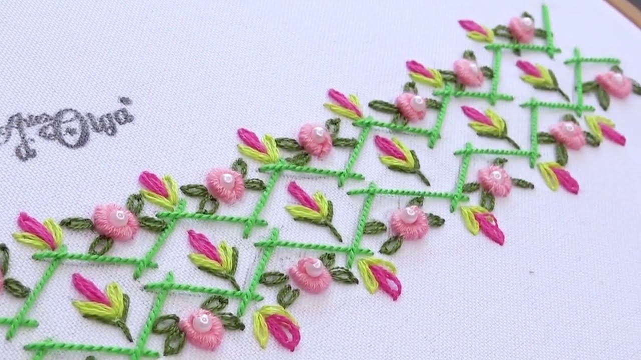 Bordado con Hilo: Puntada Decorativa | Hand Embroidery: Decorative Stitches