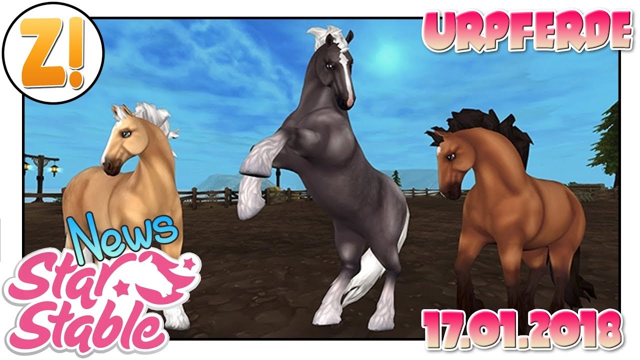 Star Stable Update [SSO]: Neue Urpferde [Update 17.01.2018]