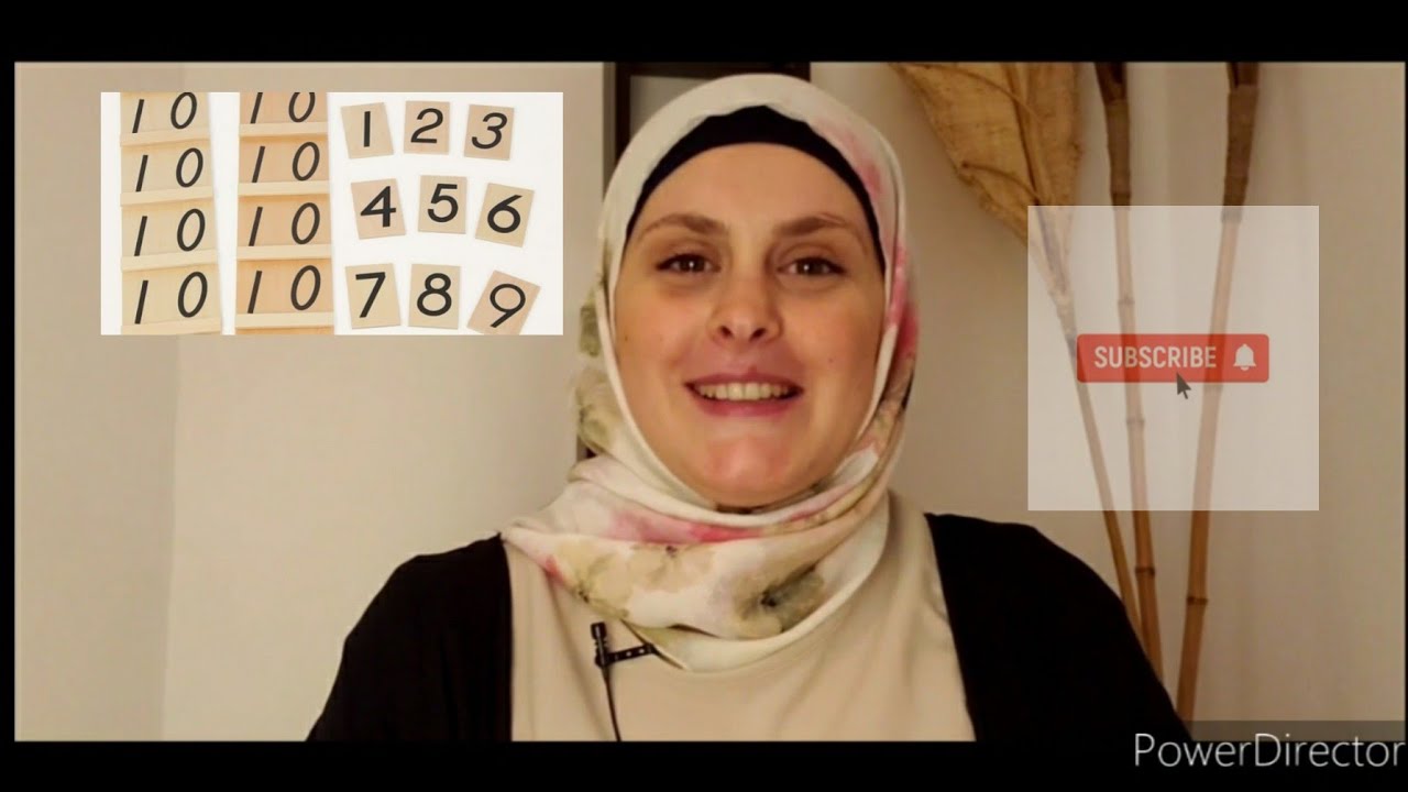 كيف أقدم الأعداد من 11 إلى 19 لطفلي أول مرة?!   ( لوح سيغان الأول ) مونتسوري ركن رياضيات