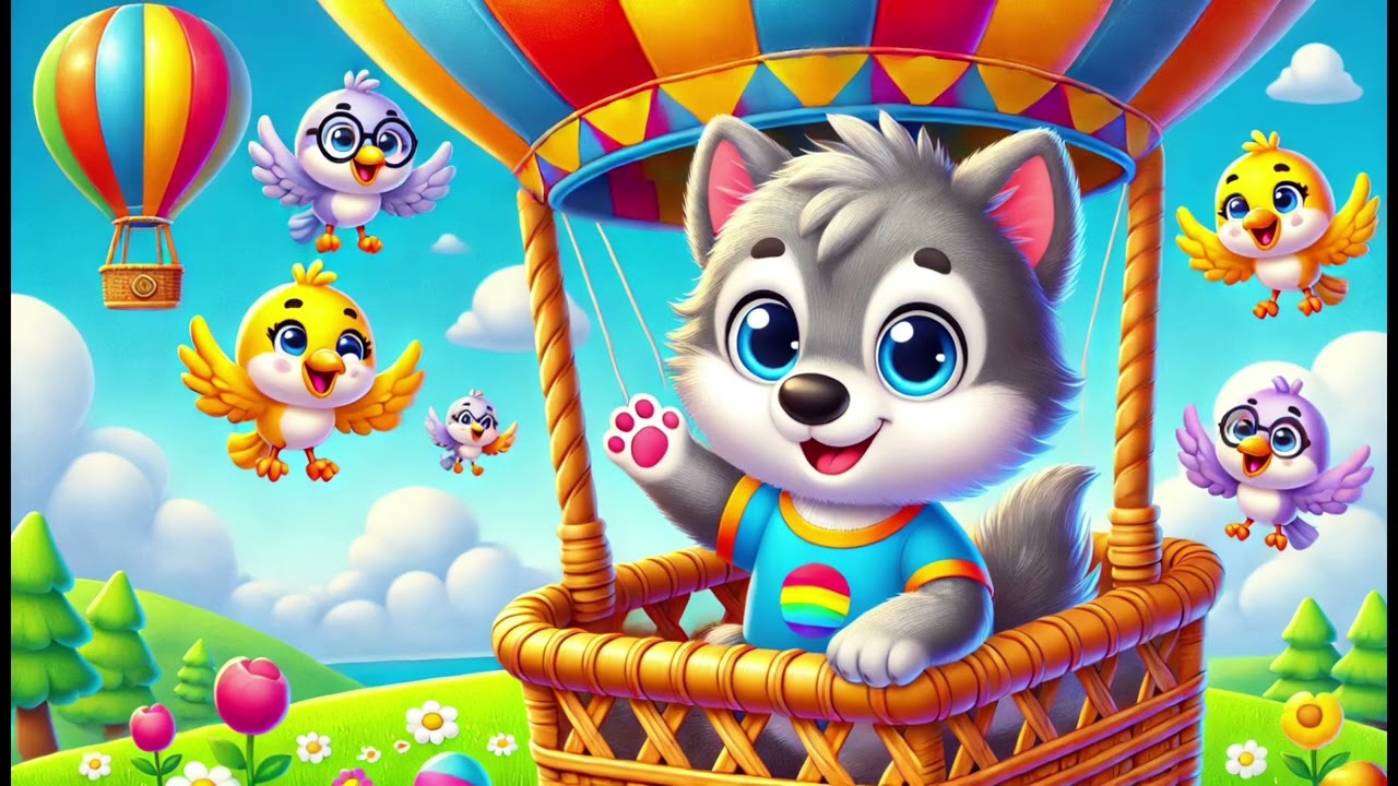 🌈🎈 Wally and the Hot Air Balloon 
