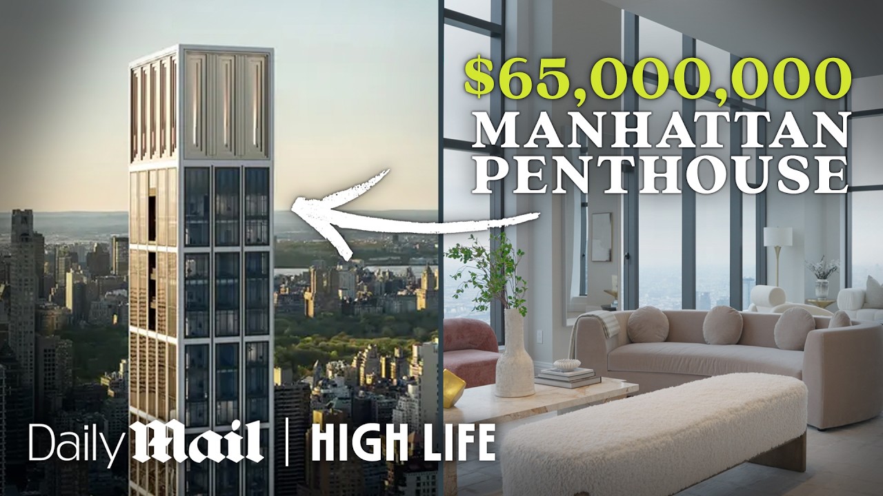 Everything You Get with a $65 Million Luxury Manhattan Penthouse | High Life | Daily Mail