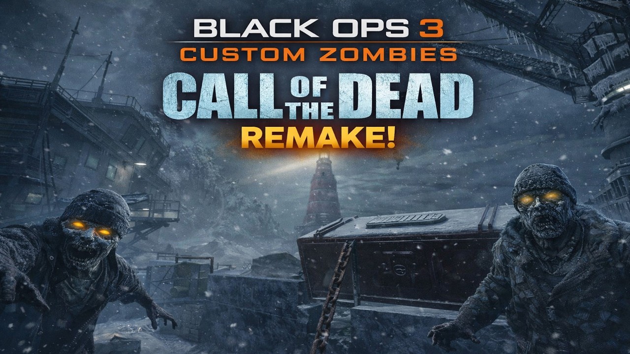 Call of The DEAD Remade on BO3 Zombies!! (Custom Zombies)