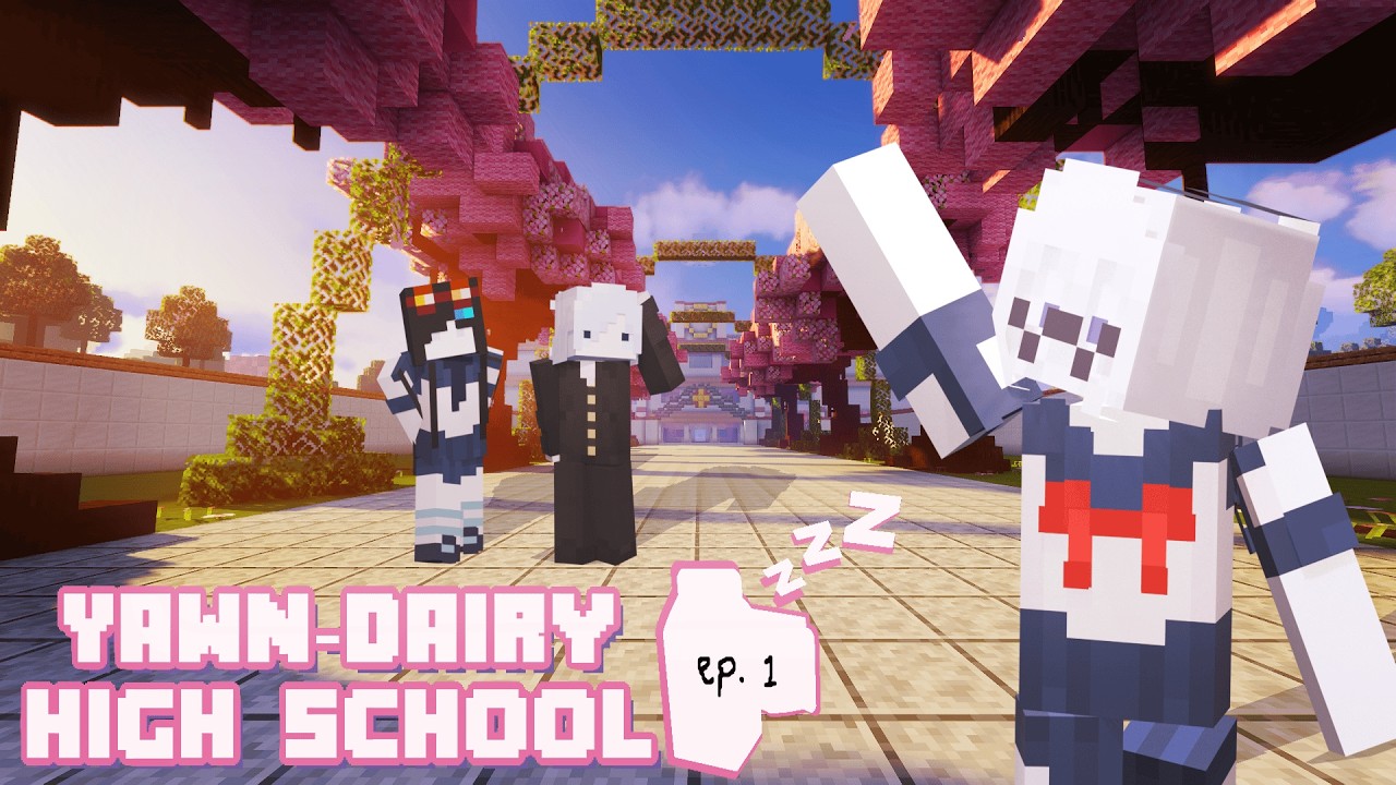 MY FIRST day at YAWN-DAIRY HIGH SCHOOL