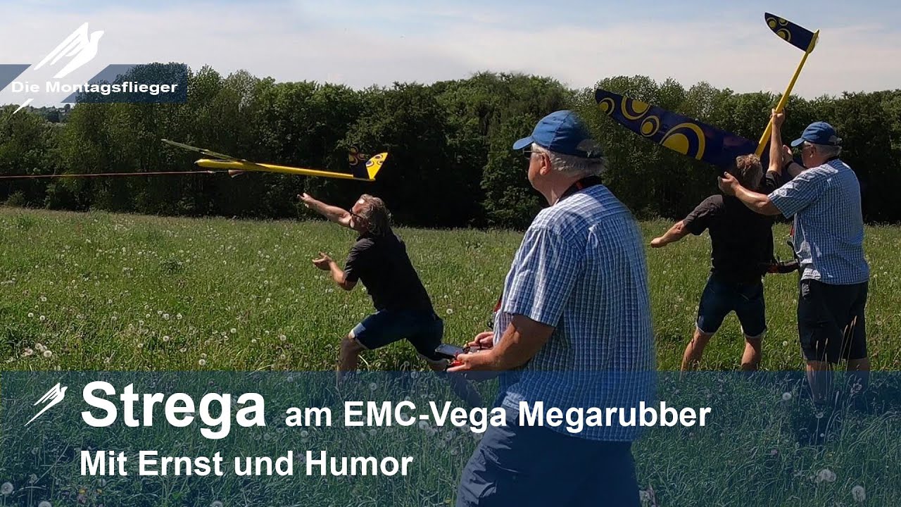 STREGA am Megarubber mit Ernst und Humor