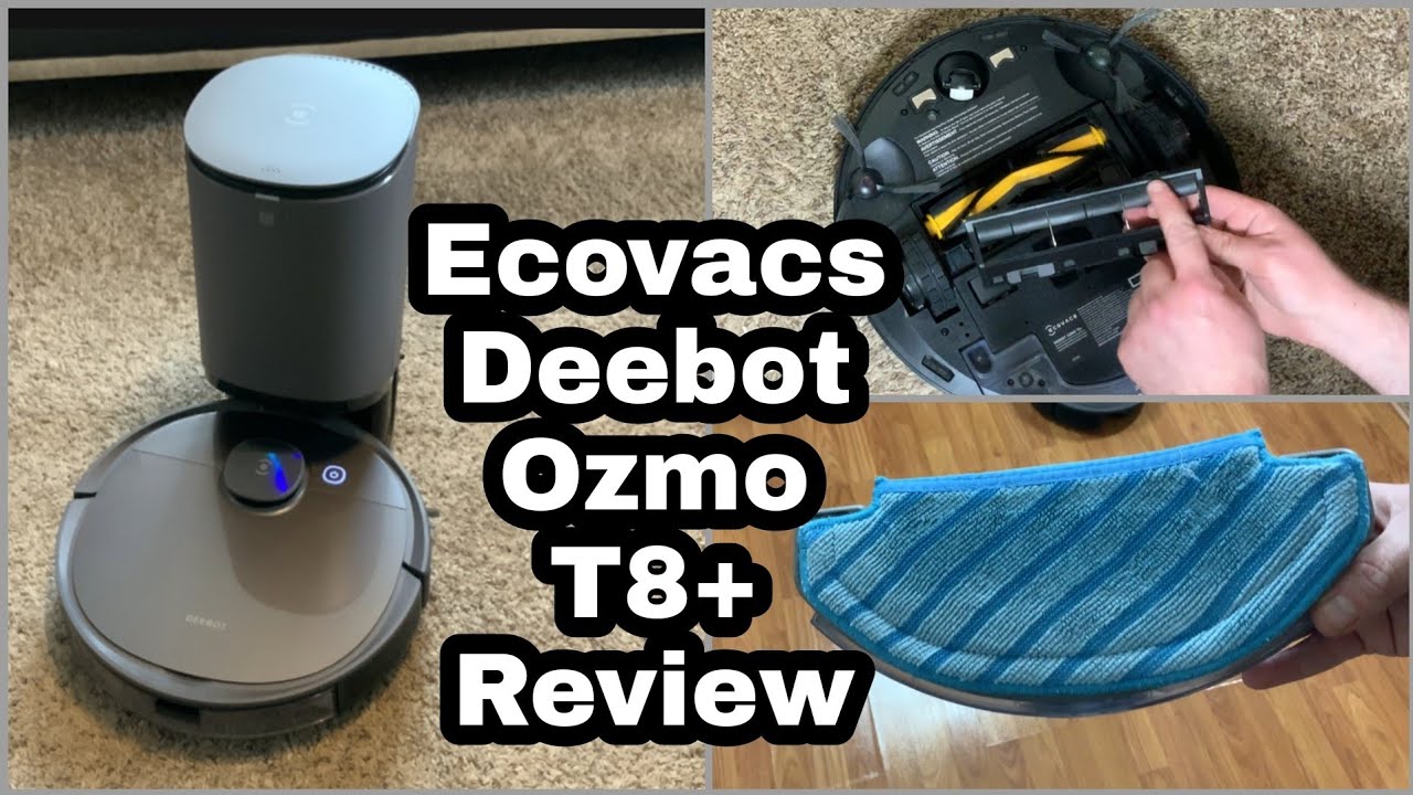 Обзор робота-пылесоса и мытья полов Ecovacs Deebot Ozmo T8+: демонстрация и советы по обслуживани...