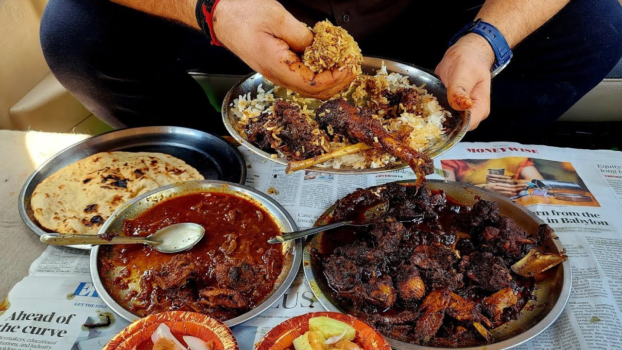 Sainik Fauji Dhaba Ka Desi Murga | Sainik Desi Chicken Shop Akhnoor | Jammu food tour