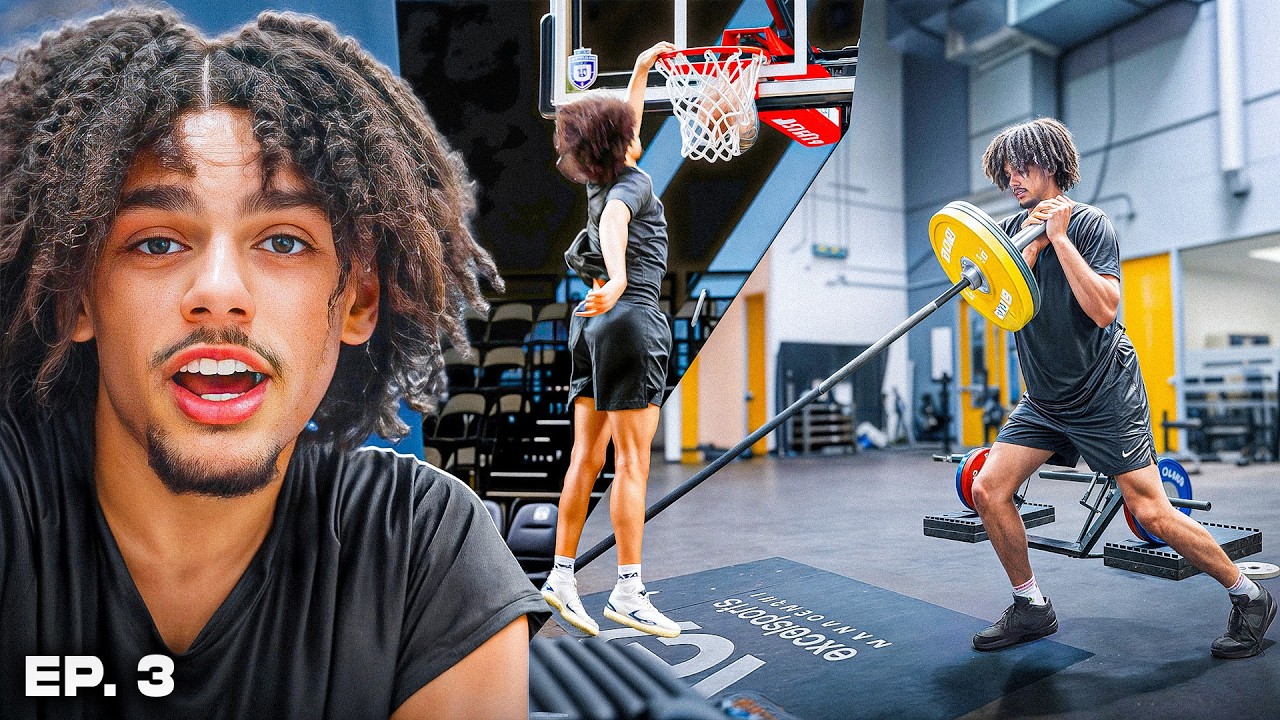 He’s 6’11” & He’s the Future Of The Hawks! 24 Hours With Asa Newell