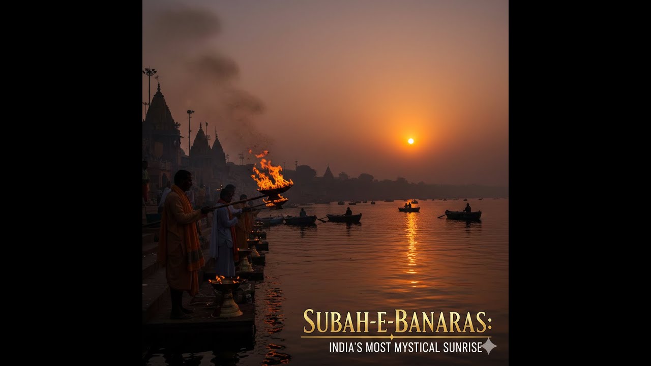 Subah-e-Banaras: The Most Beautiful Sunrise in the World | Varanasi Travel Vlog