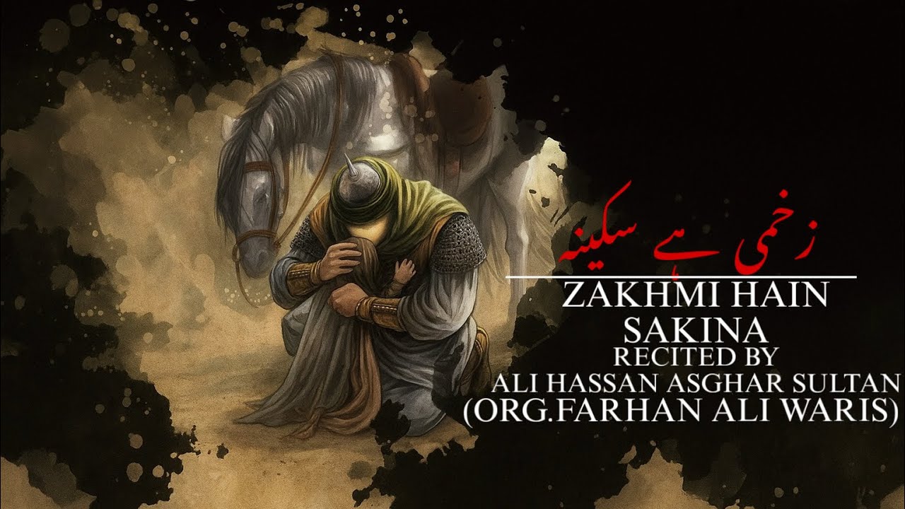 Ali Hassan Asghar Sultan | Zakhmi hain Sakina | Farhan Ali Waris | 2025 | 1447 | 13 Safar