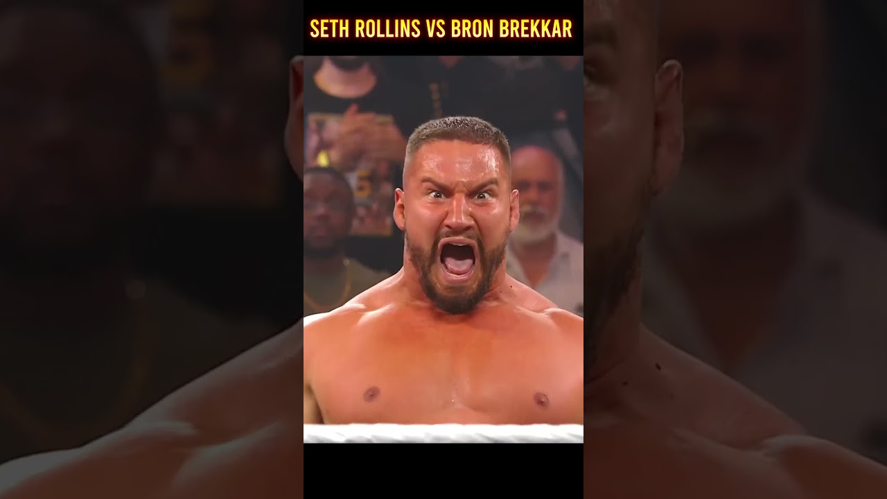 Seth Rollins vs. Bron Breakker  World Heavyweight Title Match NXT_ June 20_ 2023 #wwe #brocklesnar