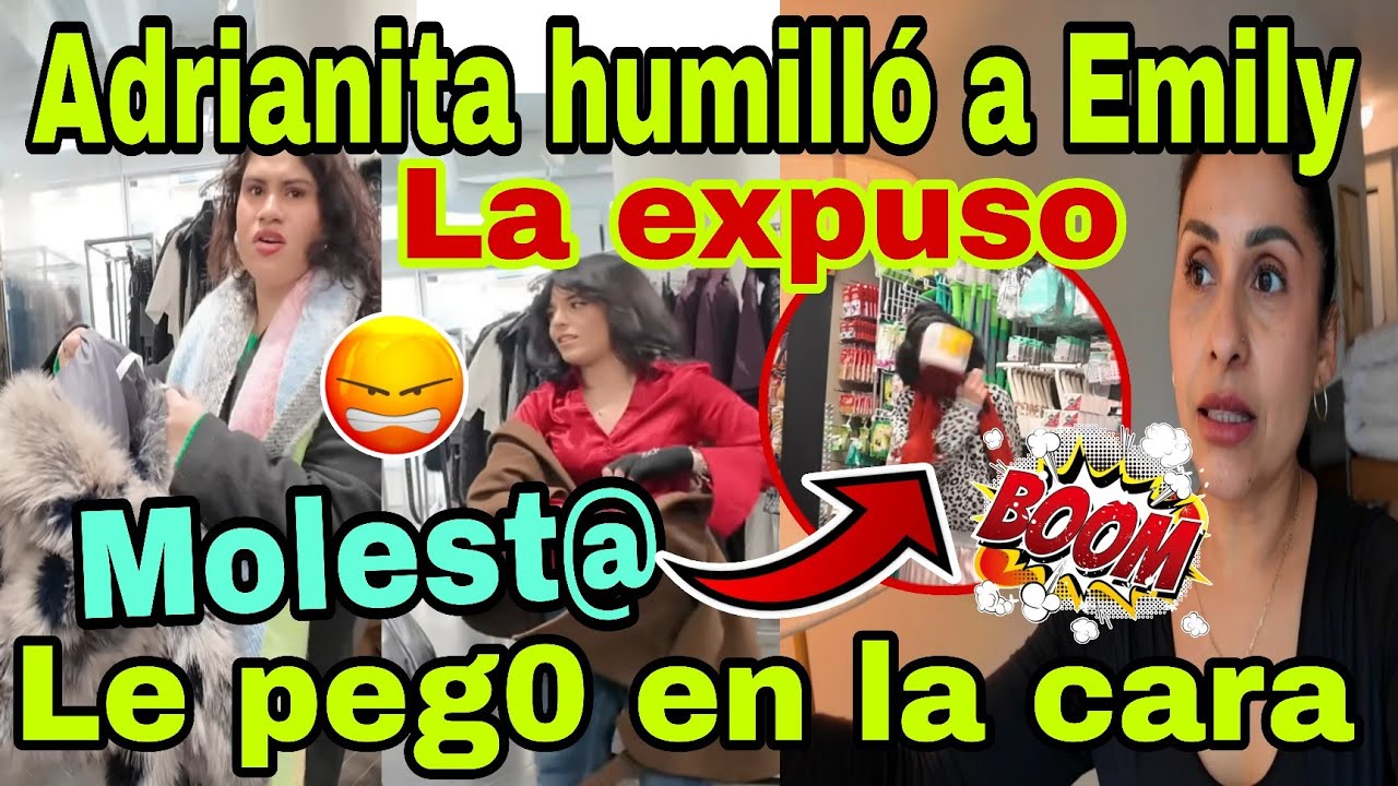 🚨Adrianita humilló a Emily💥😮La expuso😱Le peg0 en la cara🫢M0lesta🤬