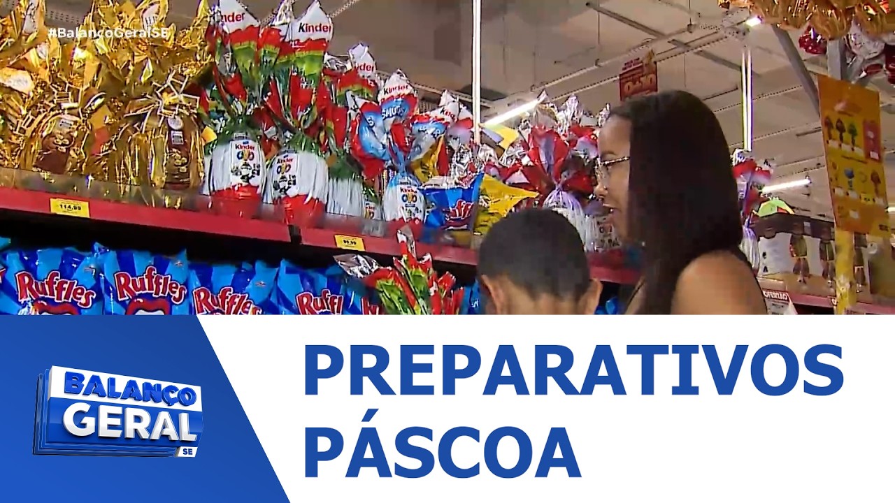 Passado o Carnaval, comércio sergipano se prepara para atender a demanda da Páscoa - BGT