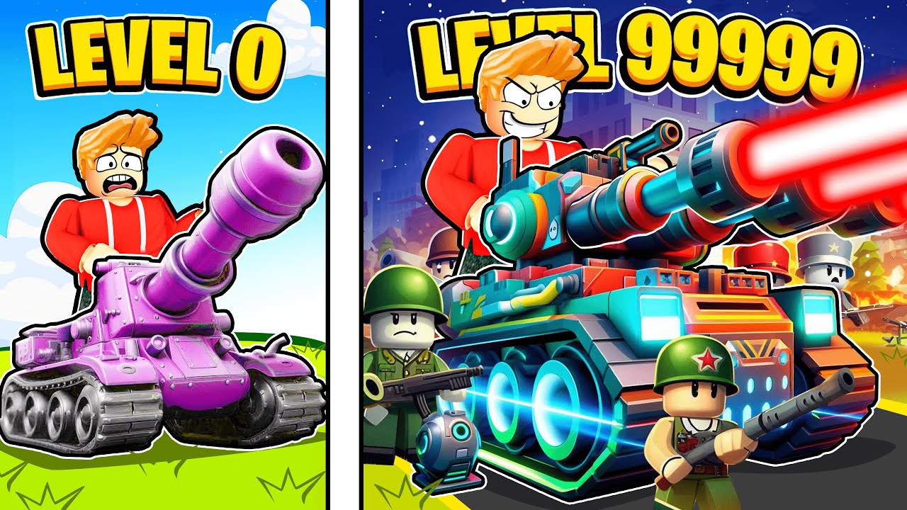 ROBLOX CHOP AND FROSTY UPGARDE TANKS TO MAX LEVEL