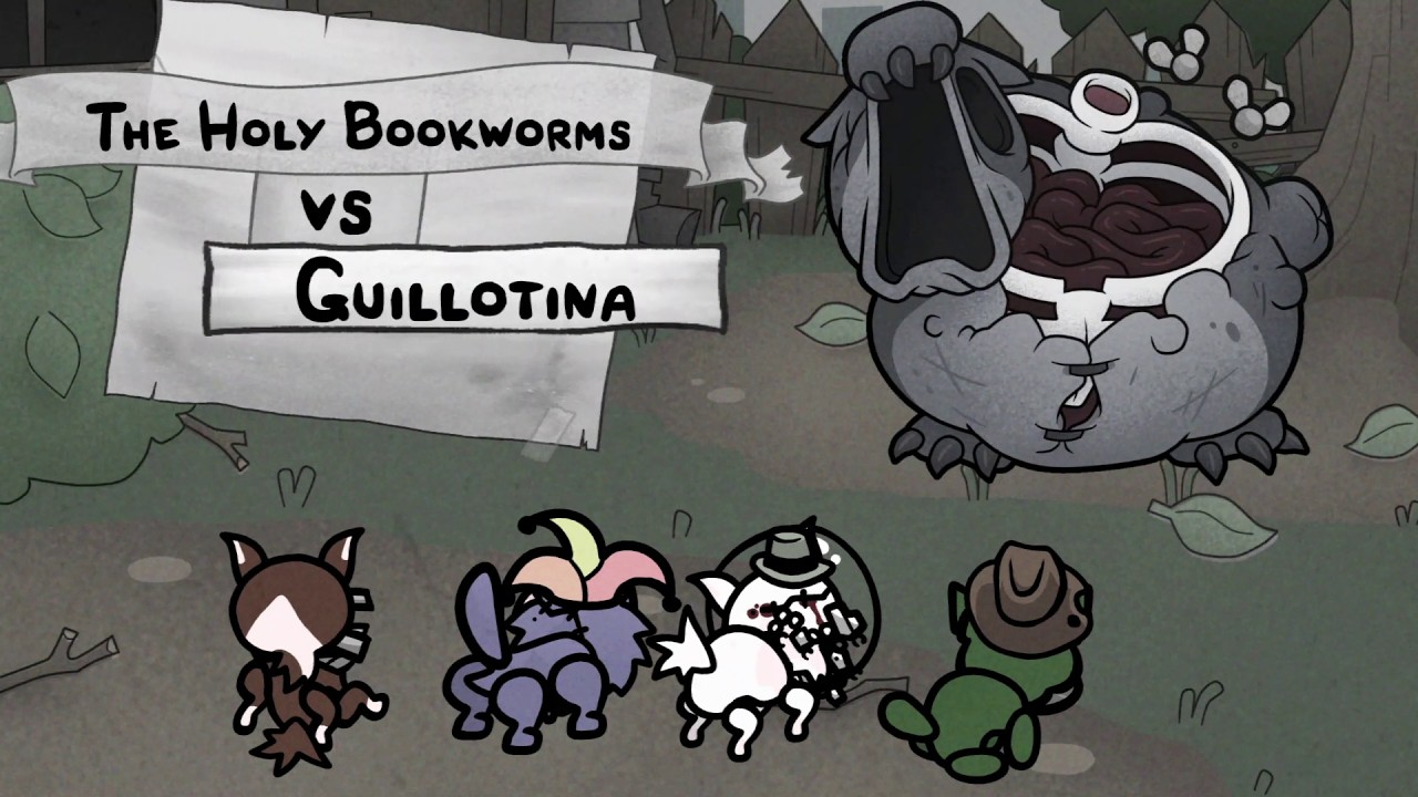 Mewgenics - The Holy Bookworms vs. Guillotina (Round 3)