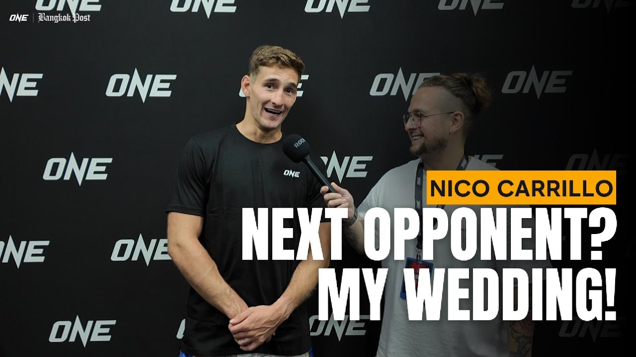 Nico Carrillo on who's next, burying hatchet with Haggerty | ONE Fight Night 30