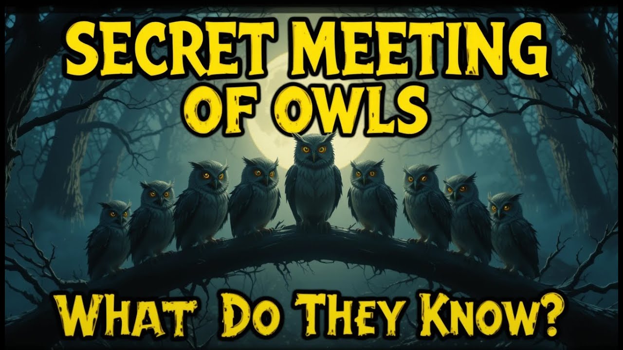 Secret Meeting of Owls What Do They Talk About at