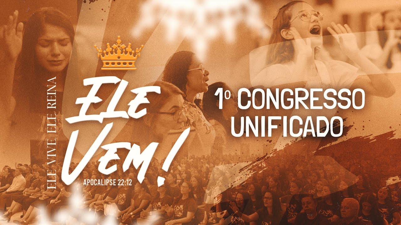 1&deg; Congresso Unificado - AD Sap&eacute;  | 1&ordm; Dia