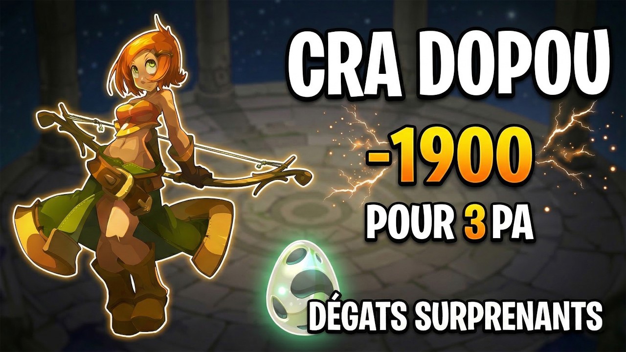 CRA DOPOU ?! DES DEGATS SURPRENANTS - DOFUS TOUCH 2026