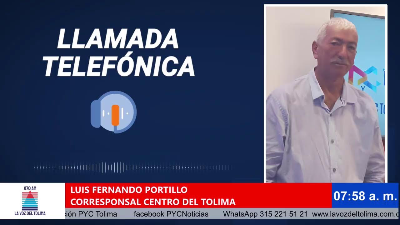 🔴¡Estamos al aire!🔴Alianza Informativa de Canal PYC TV (Claro 104), La Voz del Tolima 870 AM