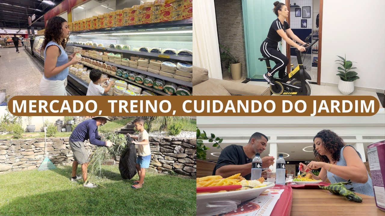SEM ROTINA, MERCADO DA SEMANA, FIZ EXAMES, JÁ ESTAVA PASSANDO DA HORA DE FAZER ISSO