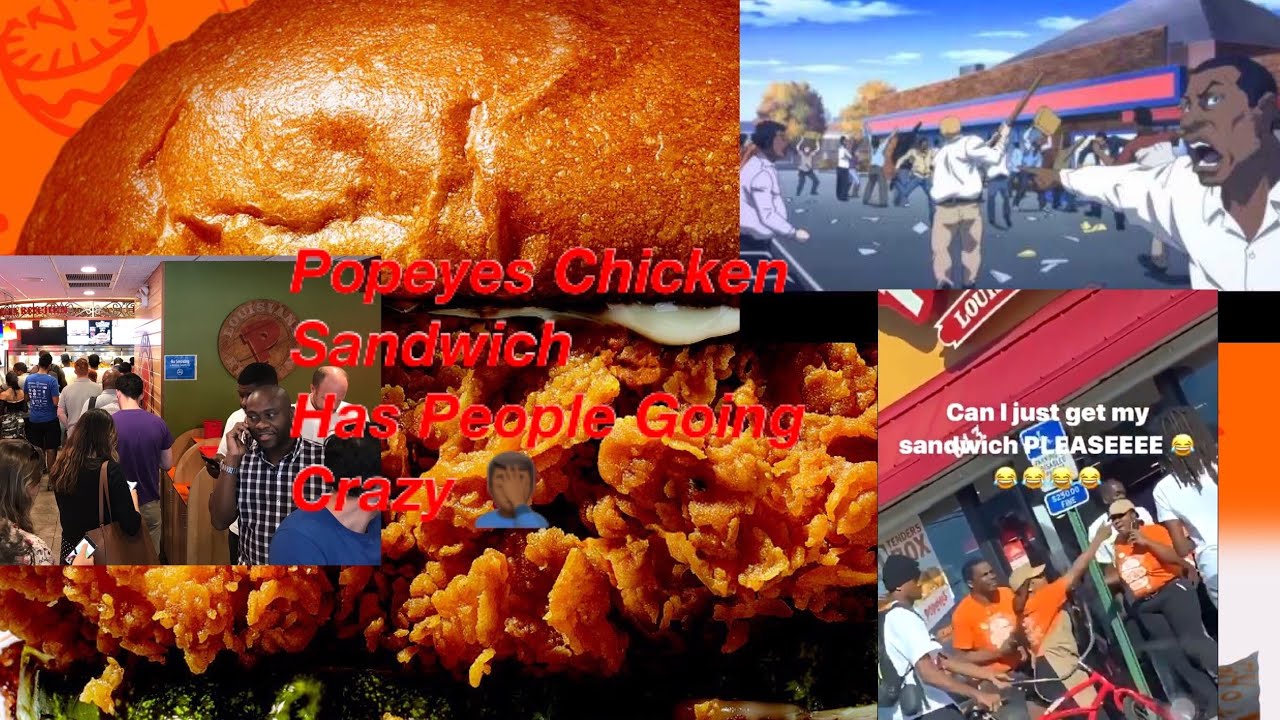 Popeyes Chicken Sandwich has people going crazy The Boondocks Predicted It | Tony2times
