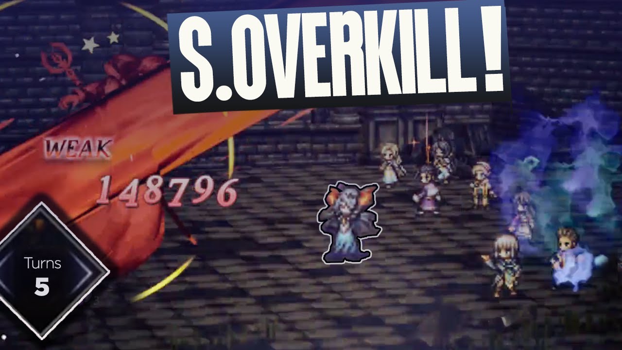★ FINALLY 1-Break CLERIC TOWER EX5 ! | Octopath Traveler Champions of the Continent