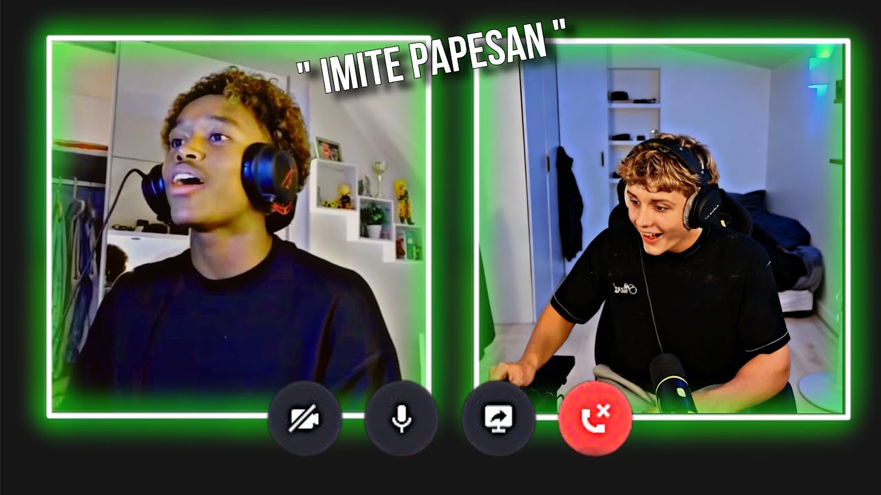 LE CORBZ EST CHOQUÉ DE MON IMITATION DE PAPE SAN (INCROYABLE TALENT DU @le_corbz)
