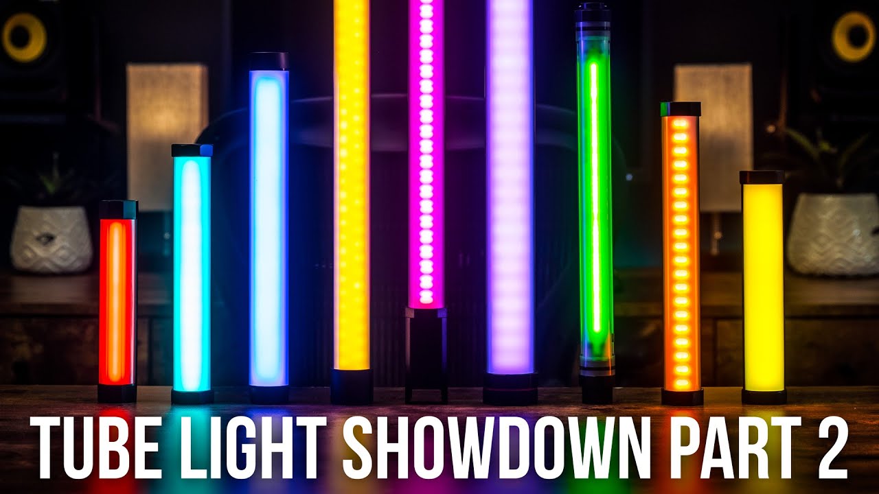 Ultimate RGB Tube Light Comparison & Review: Part 2 (Godox TL30/TL60, FalconEyes IRISA, SGC, Iwata)