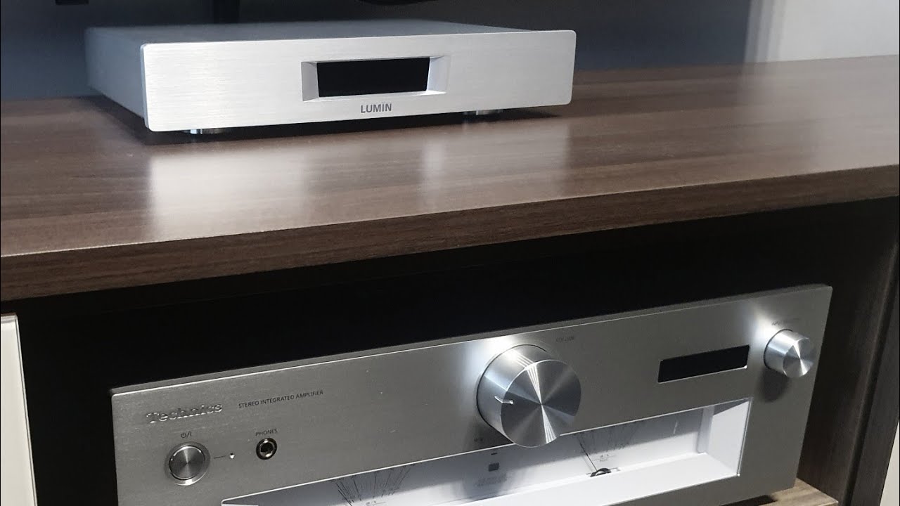 🎧 wzmacniacz Technics SU-G700M2 + streamer Lumin D2 + kolumny ProAc response DT8