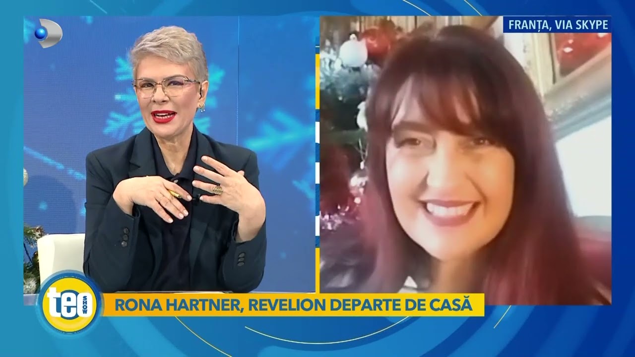 Teo Show (31.12.2022) - Rona Hartner, revelion departe de casa!