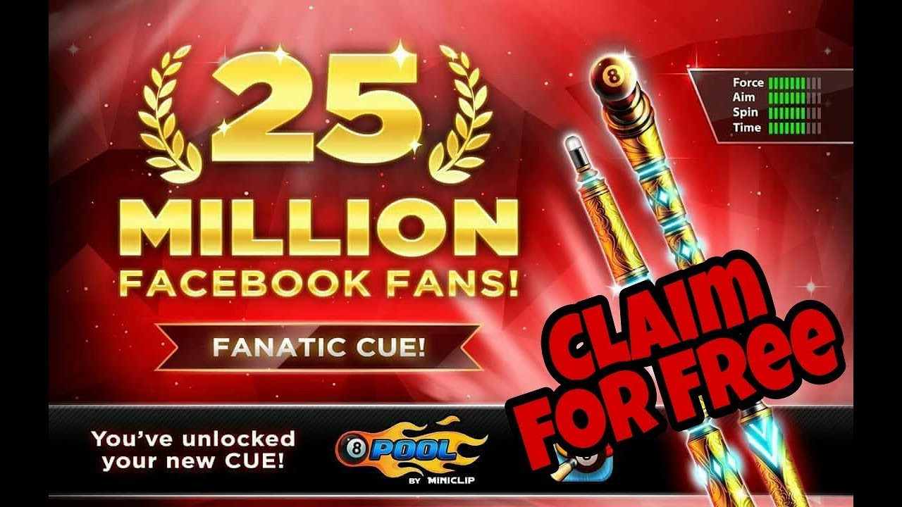 8 Bal Pool - Fanatic Cue || Free For All || Claim Now !!!