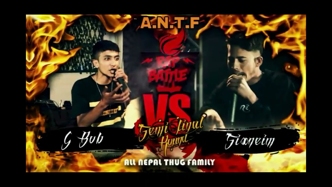 GBob 1st Round Lyrics v's sixnem l GBod New Battle l ANTF Semifinal #gbob