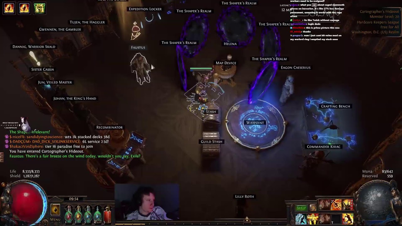 t17/uber farm zerker ES bla