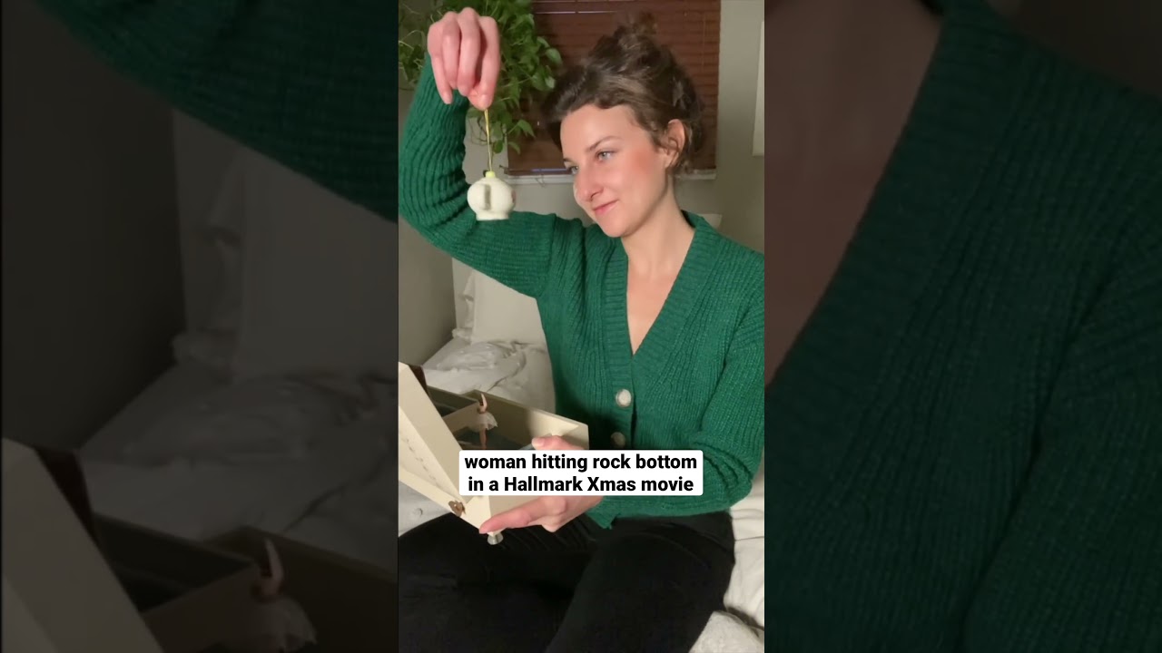 Hallmark woman hits rock bottom #shorts
