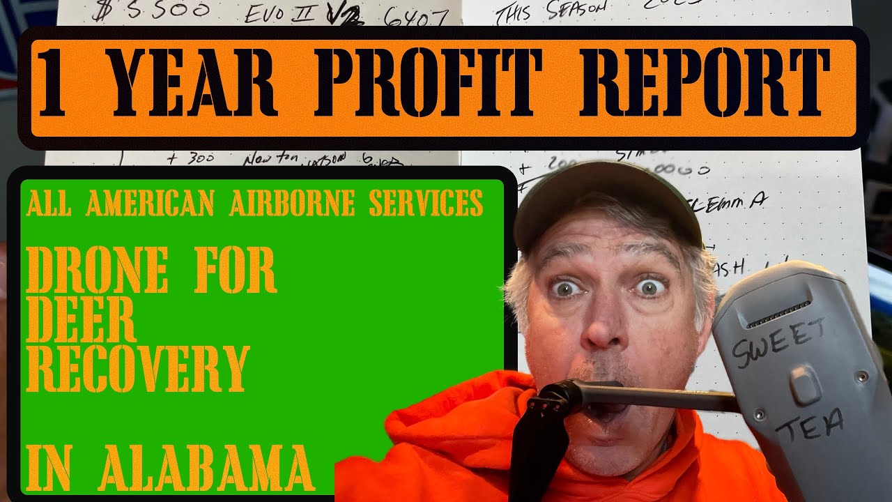 Отчет о прибыли от дронов для ловли оленей за первый год с Mavic 3T