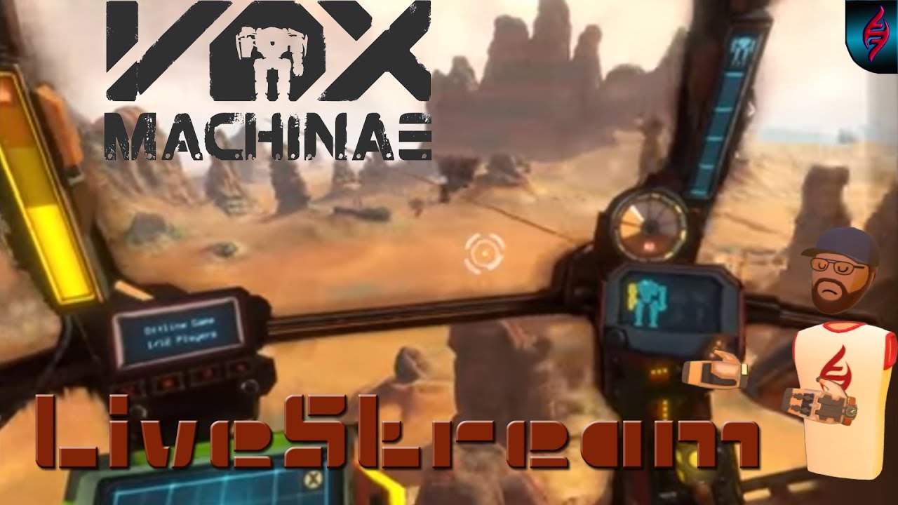 HelixxVR [Flag] Plays Vox Machinae Pre Release Beta - Livestream