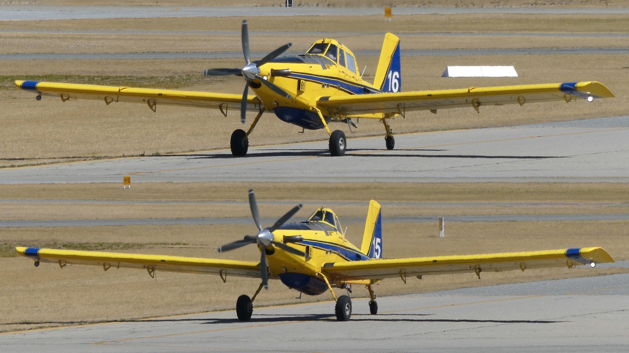 2 Waterbombers at Jandakot Airport, Western Australia - 23 December 2025