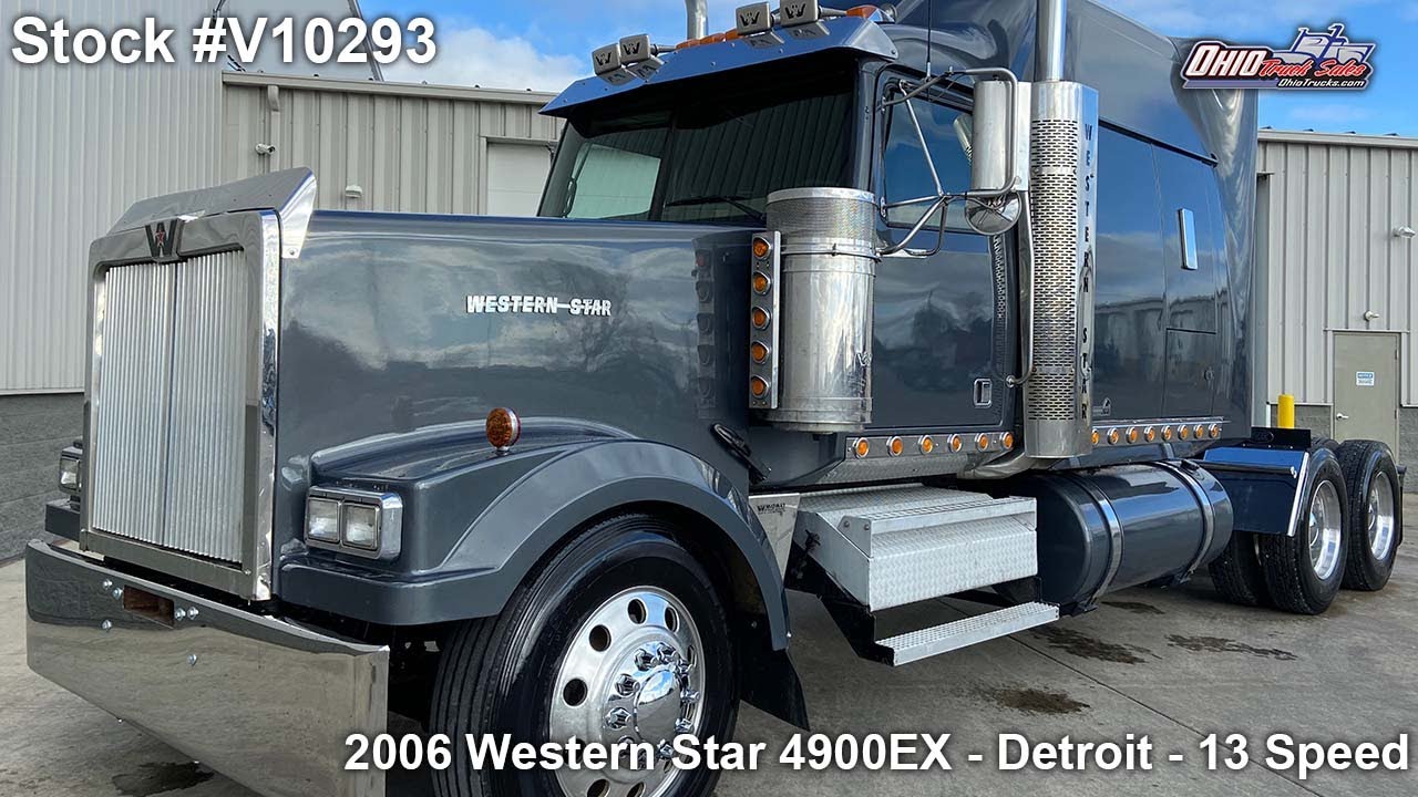 2006 WESTERN STAR 4900EX - V10293 - SOLD