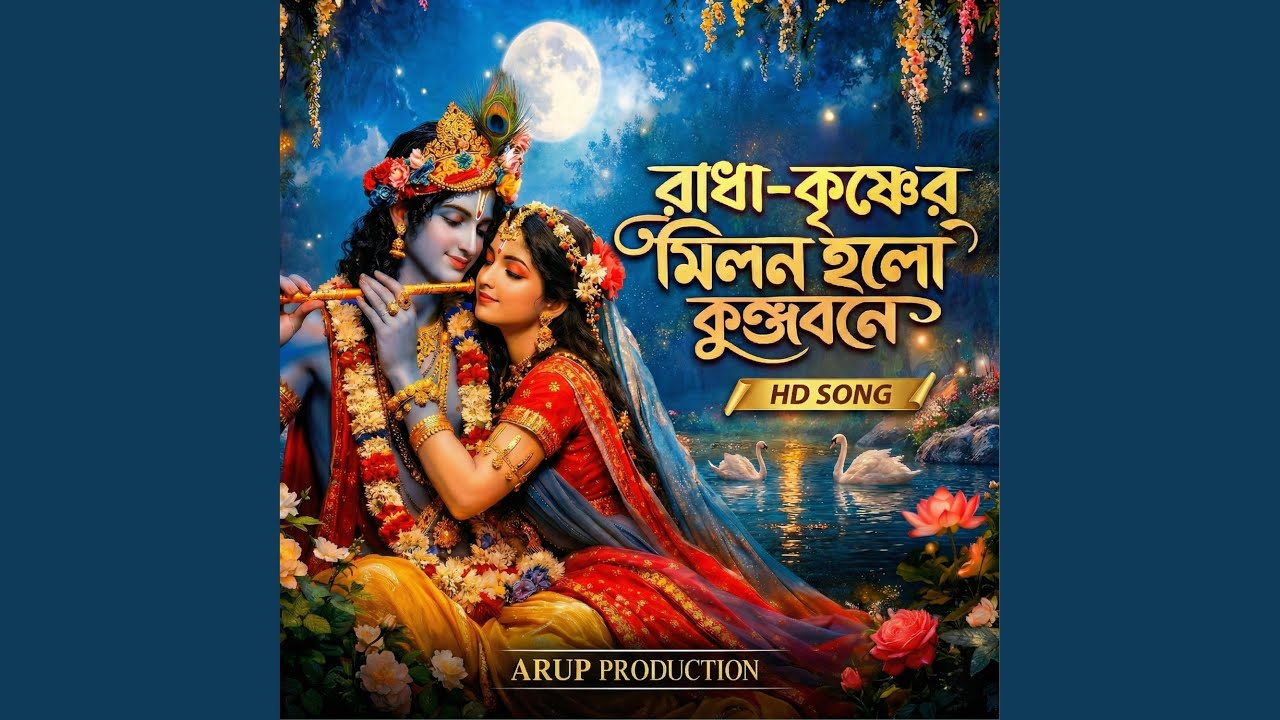 রাধা কৃষ্ণের মিলন হলো কুঞ্জবনে