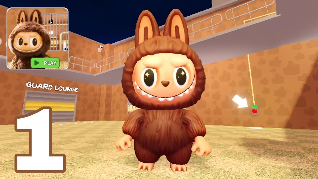 Labubu Prison Run! Obby Gameplay Part 1 Full Game