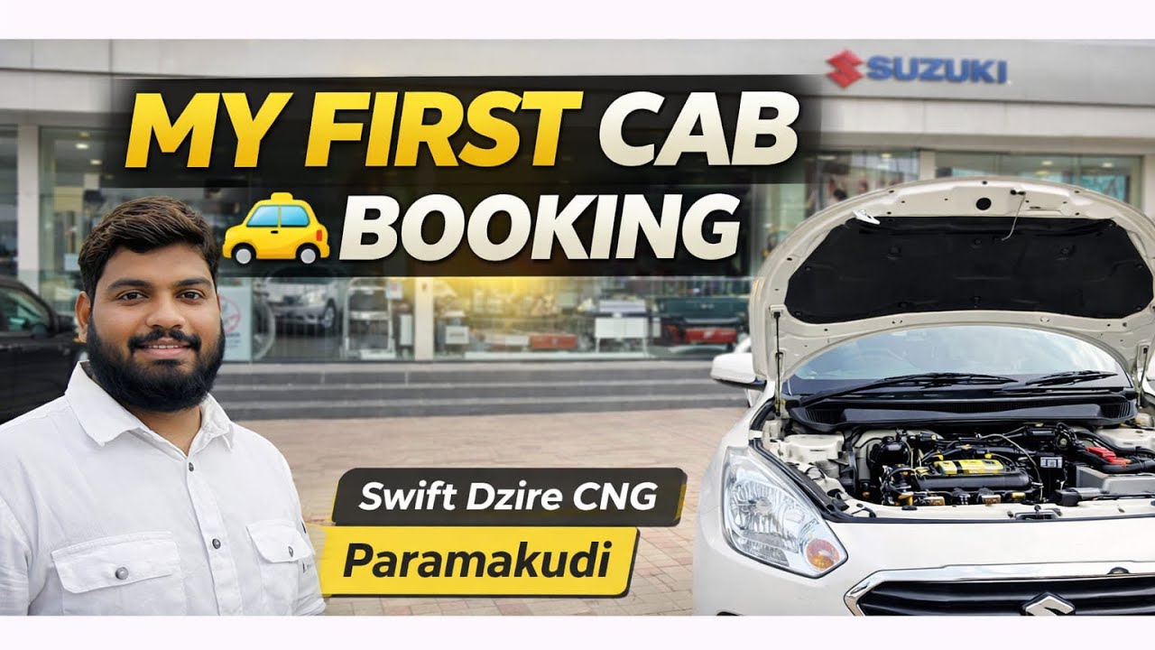 “என் முதல் Cab Booking 🚖 | Swift Dzire CNG | MNM Cab Diaries”