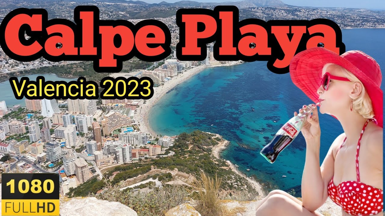 HD playa de calpe, costa blanca alicante  valencia 2023, #calpe, #alicante, #valencia